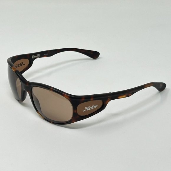 Hobie vintage sunglasses with cord Hobie Sunglasses mod. Eclipse Polarized Matte Black Vintage  main image 4